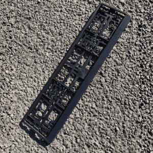Black Number Plate Holders
